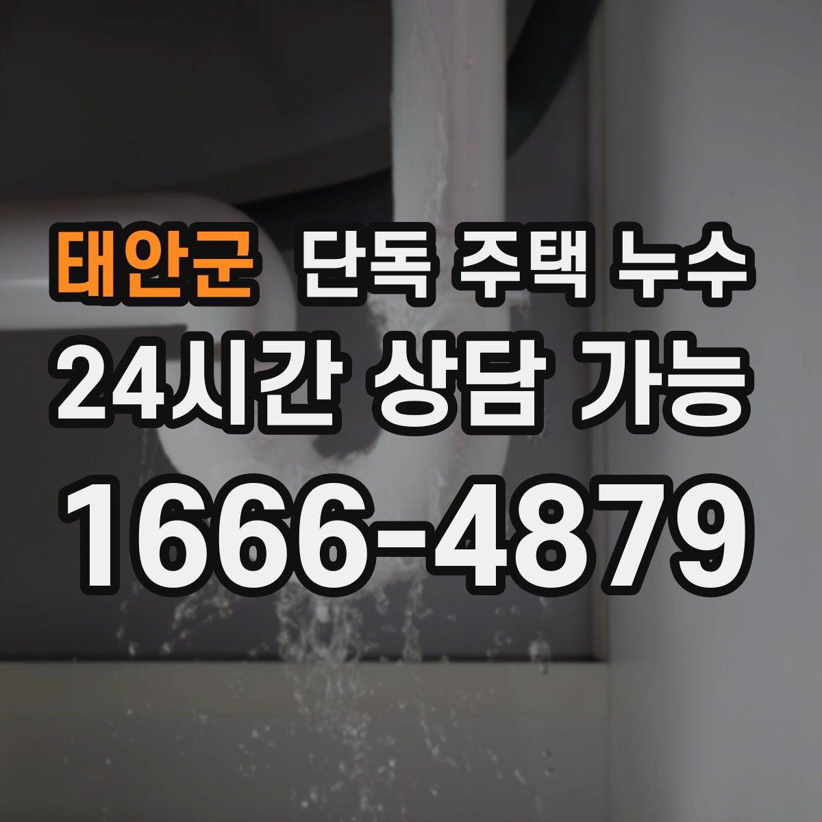 태안군 단독 주택 누수