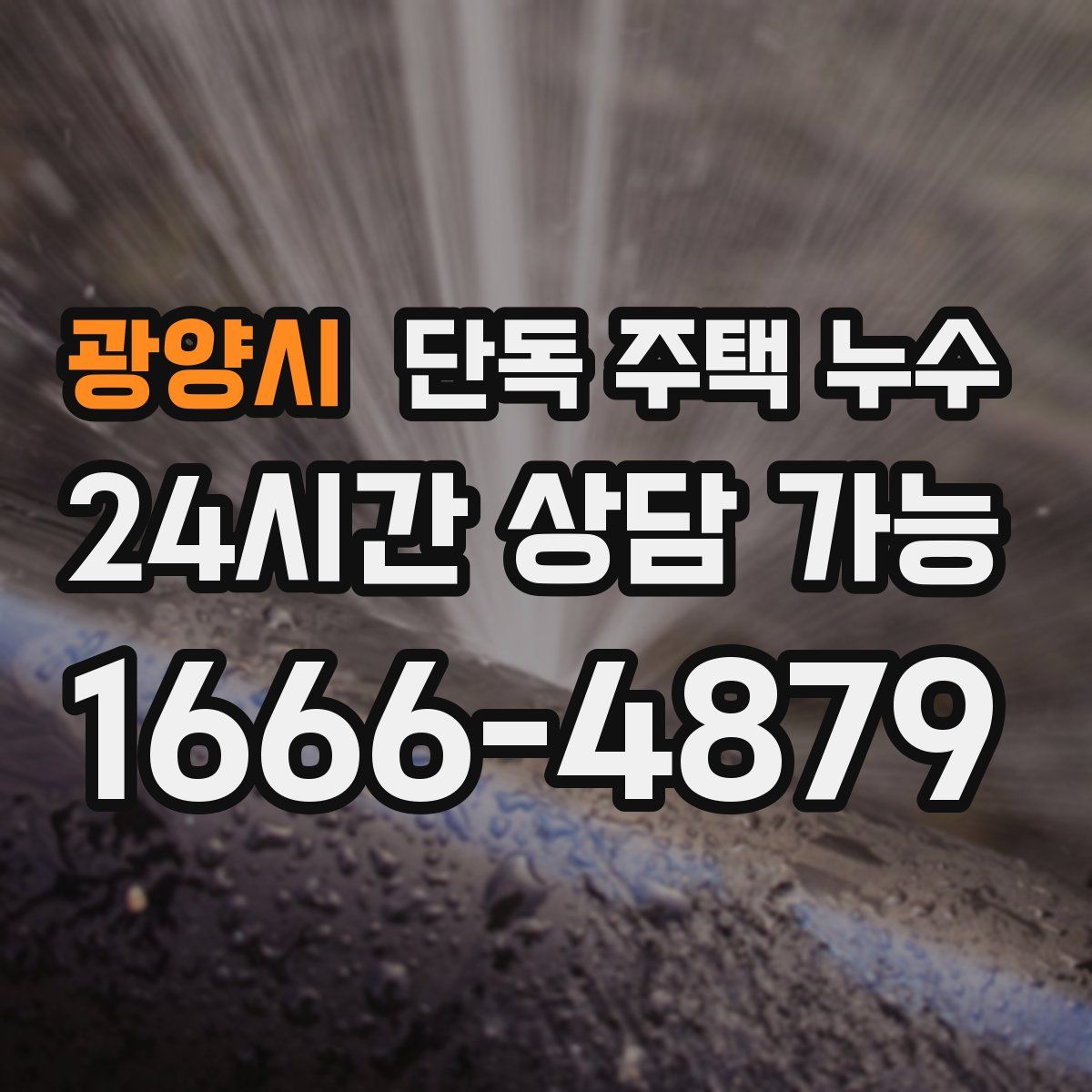 광양시 단독 주택 누수