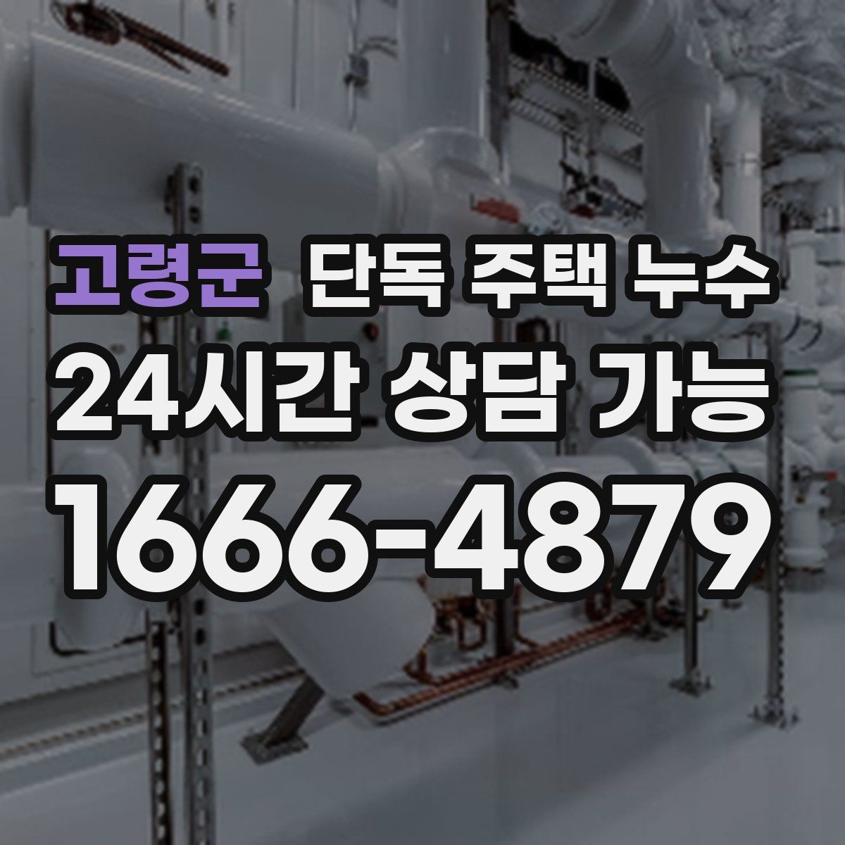고령군 단독 주택 누수