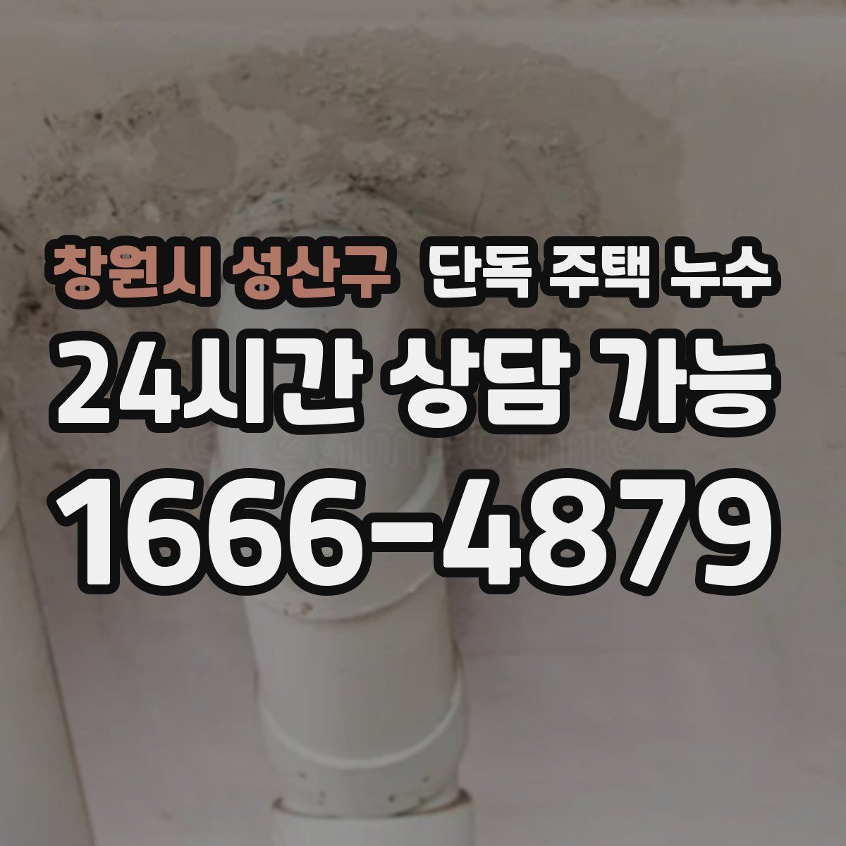 창원시 성산구 단독 주택 누수