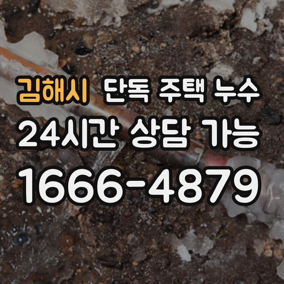 김해시 단독 주택 누수