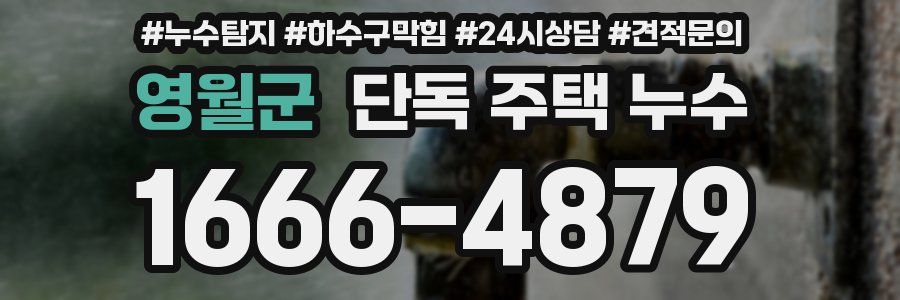 영월군 단독 주택 누수