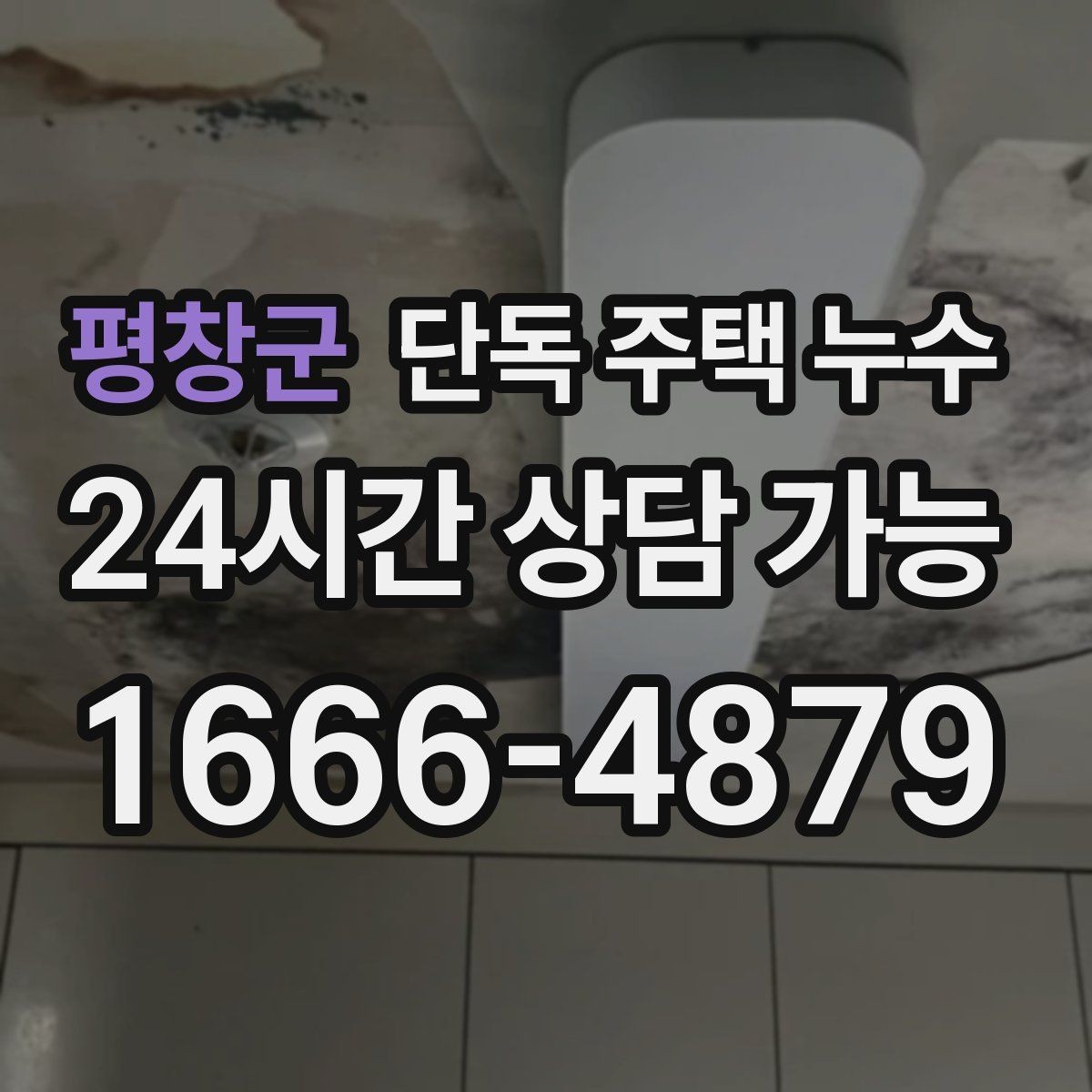 평창군 단독 주택 누수 지붕 이음새에서 빗물이 들어올 때