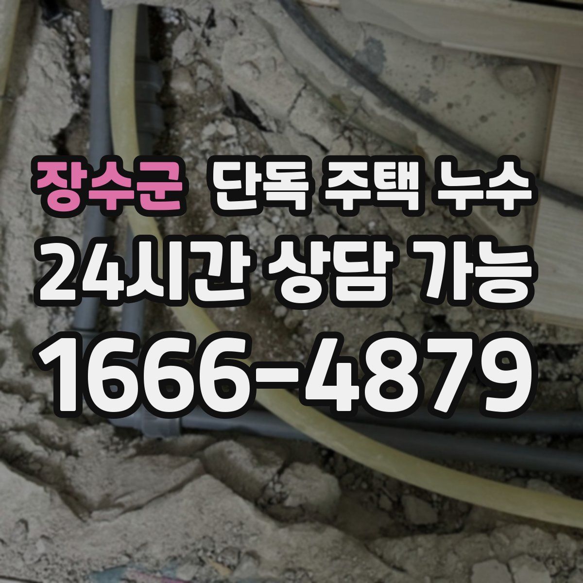 장수군 단독 주택 누수