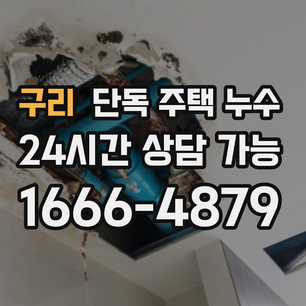 구리 단독 주택 누수