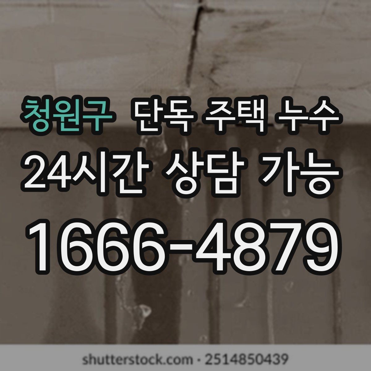 청원구 단독 주택 누수 수도요금이 오르는데 흔적이 없을 때