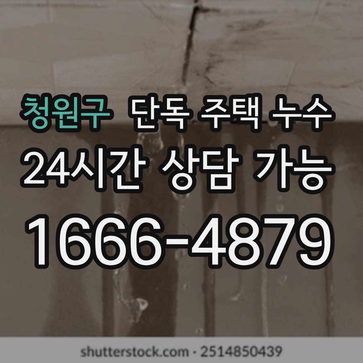 청원구 단독 주택 누수