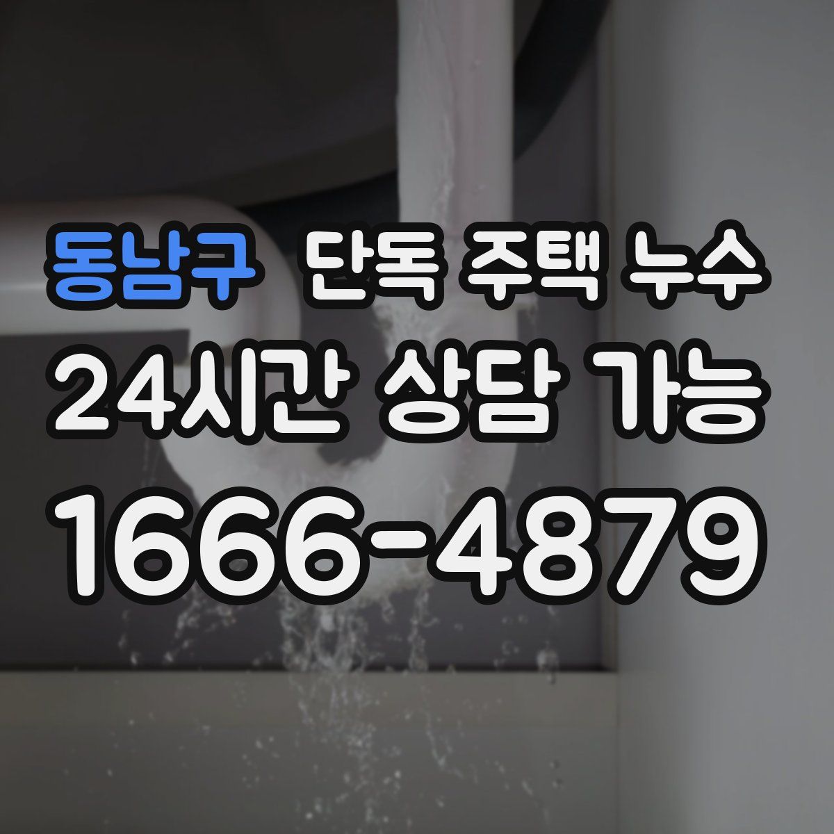 동남구 단독 주택 누수