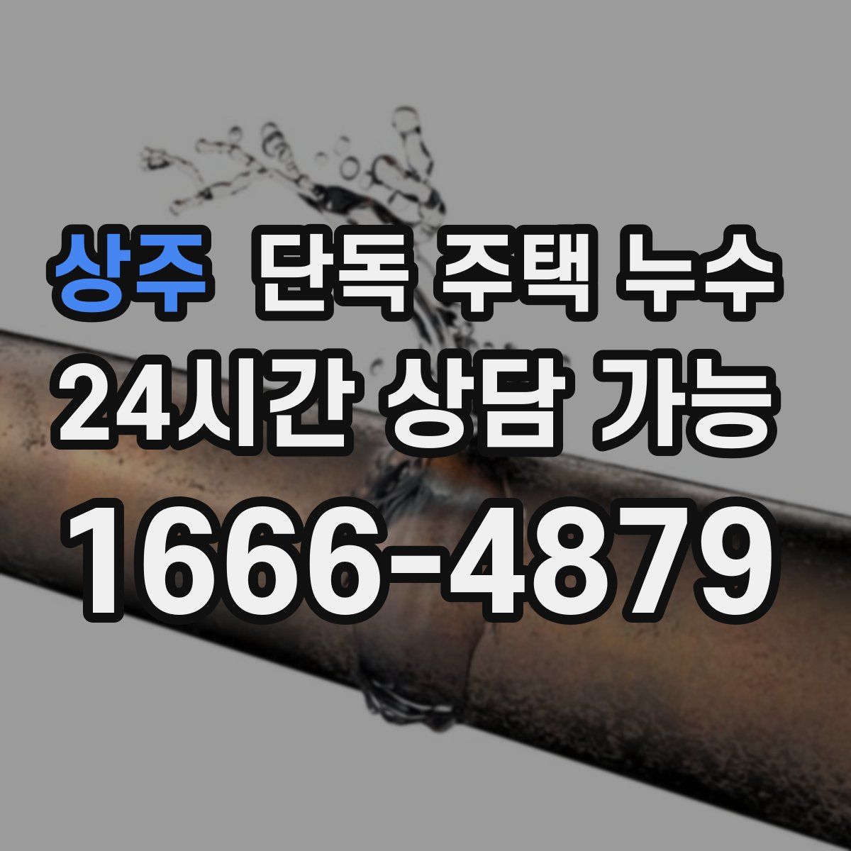 상주 단독 주택 누수