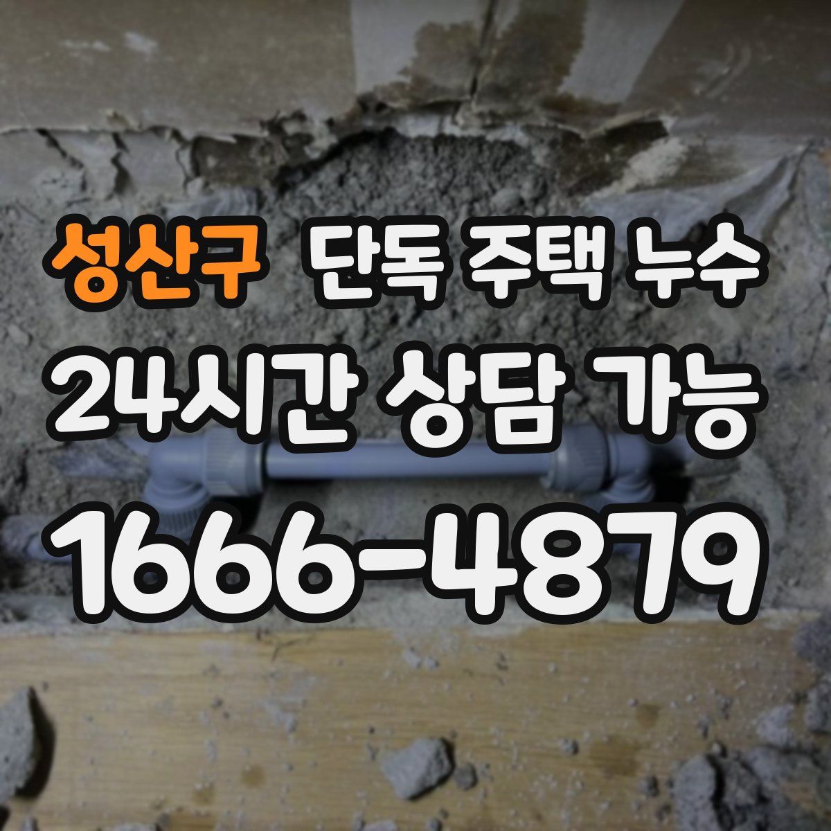 성산구 단독 주택 누수