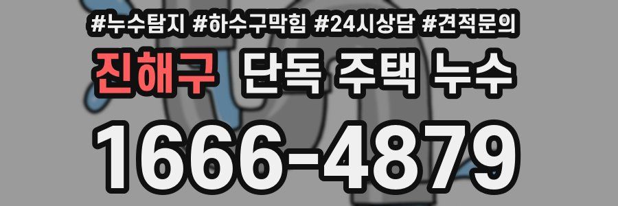 진해구 단독 주택 누수