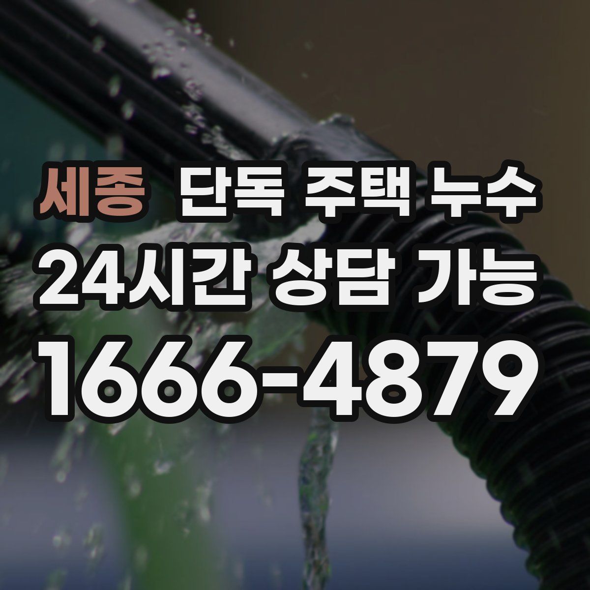 세종 단독 주택 누수