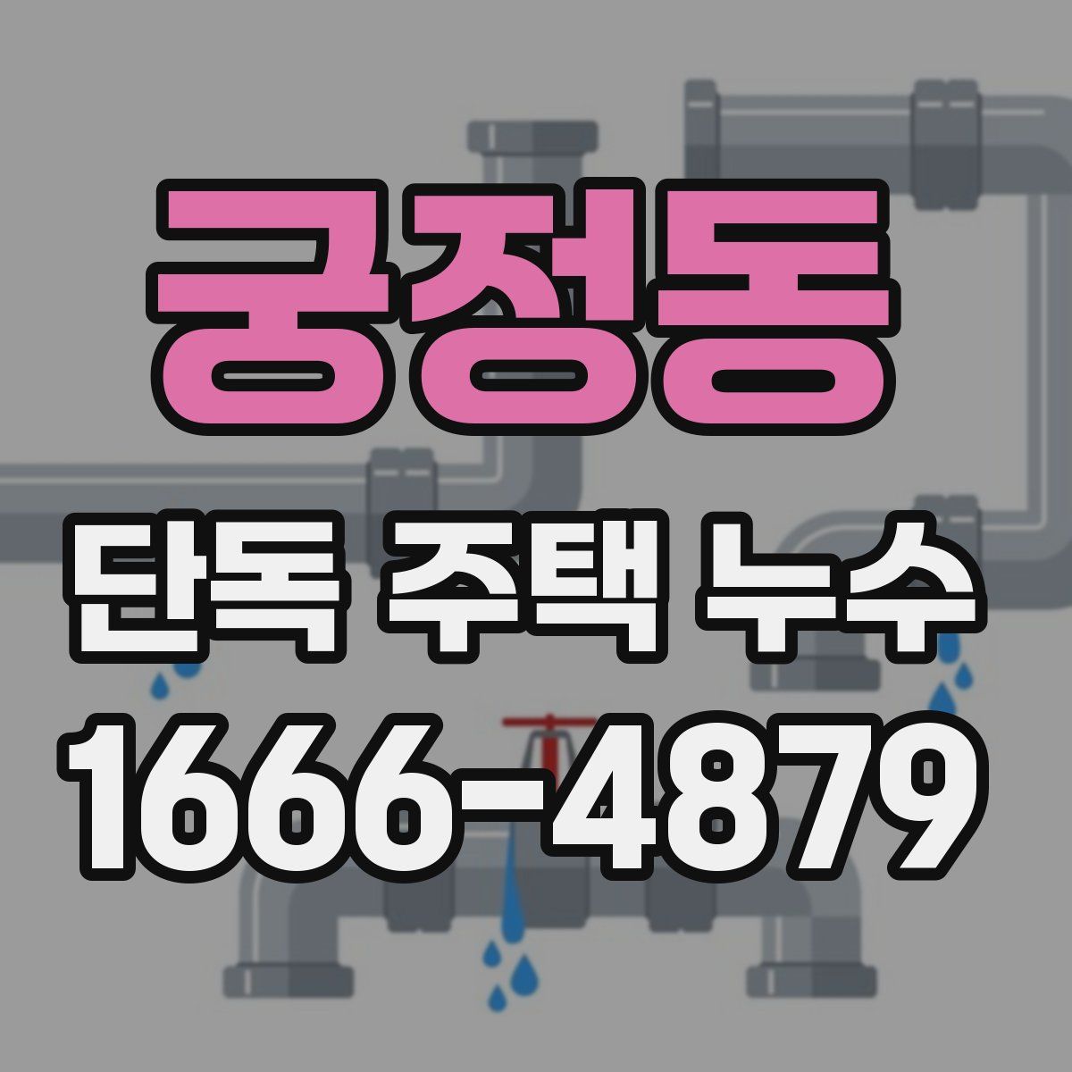 궁정동 단독 주택 누수