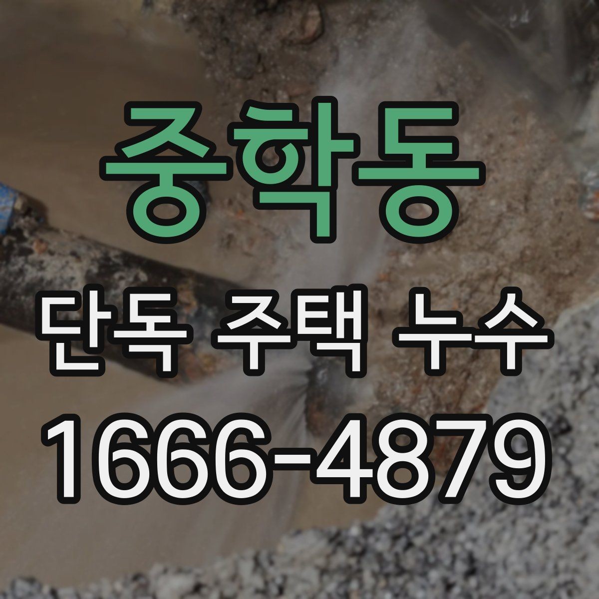 중학동 단독 주택 누수 의심 구간별 점검 방법
