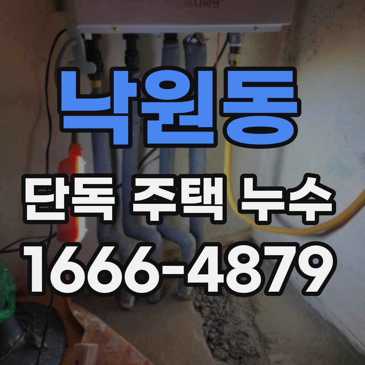 낙원동 단독 주택 누수