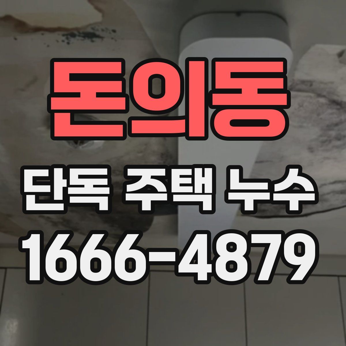 돈의동 단독 주택 누수