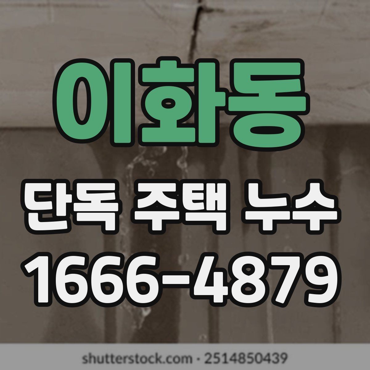 이화동 단독 주택 누수 실측 전 확인할 사항