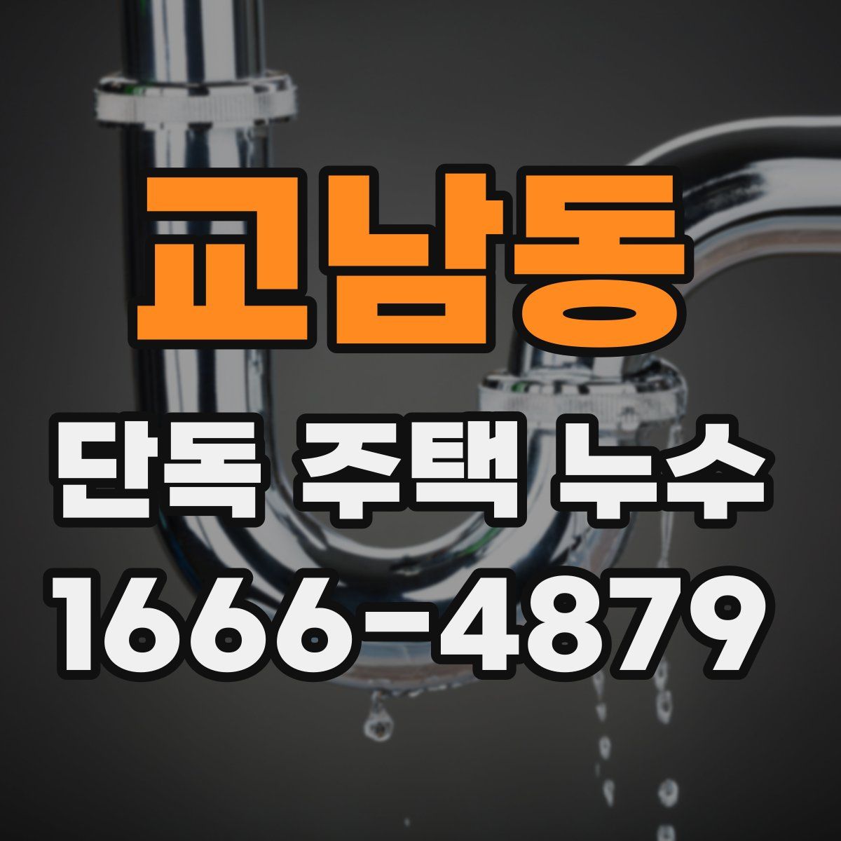 교남동 단독 주택 누수