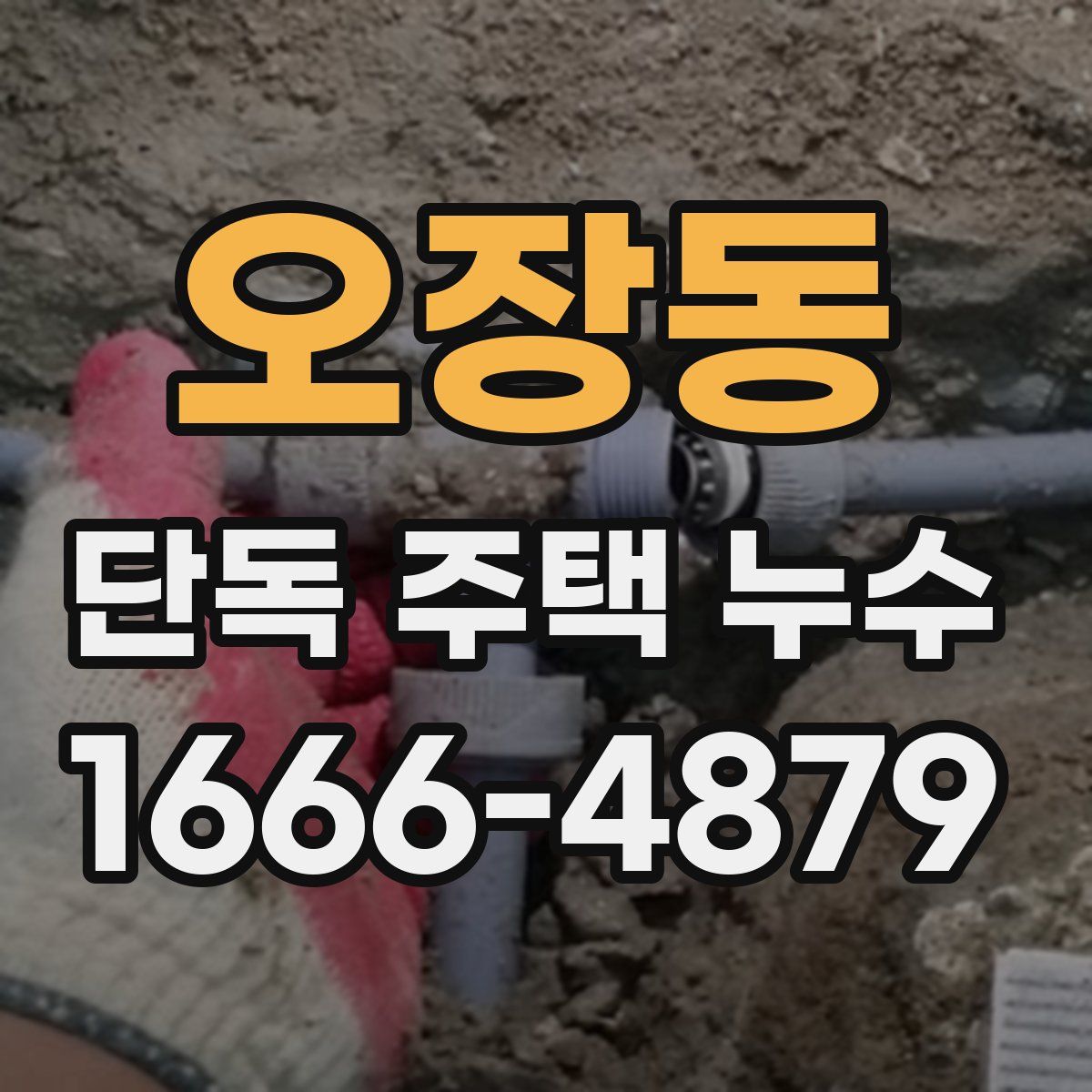 오장동 단독 주택 누수