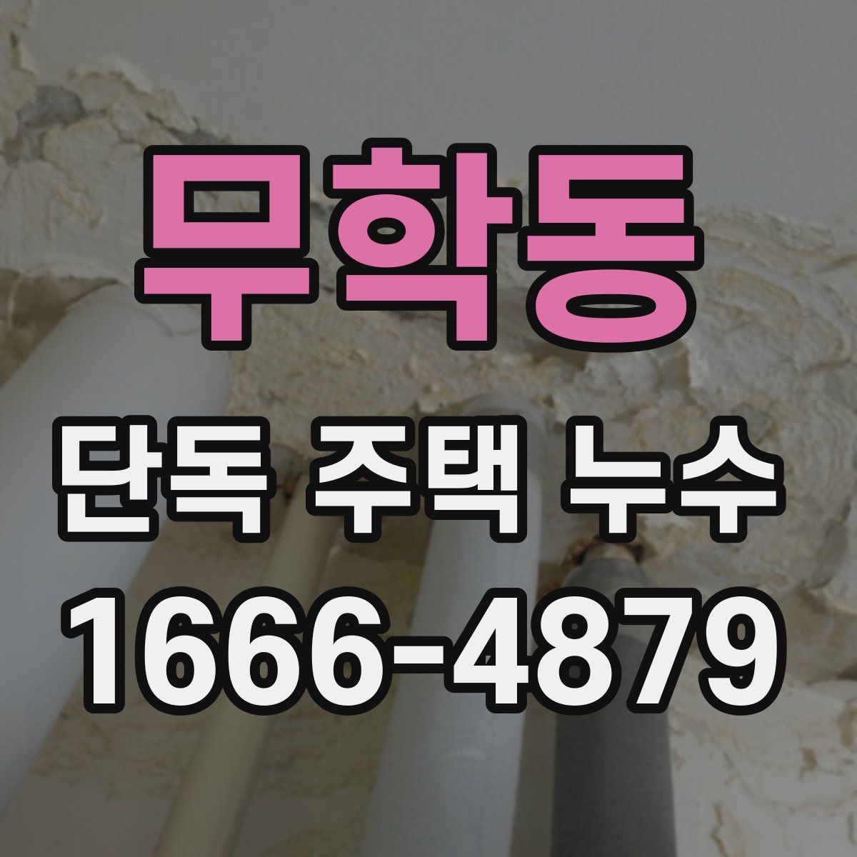 무학동 단독 주택 누수