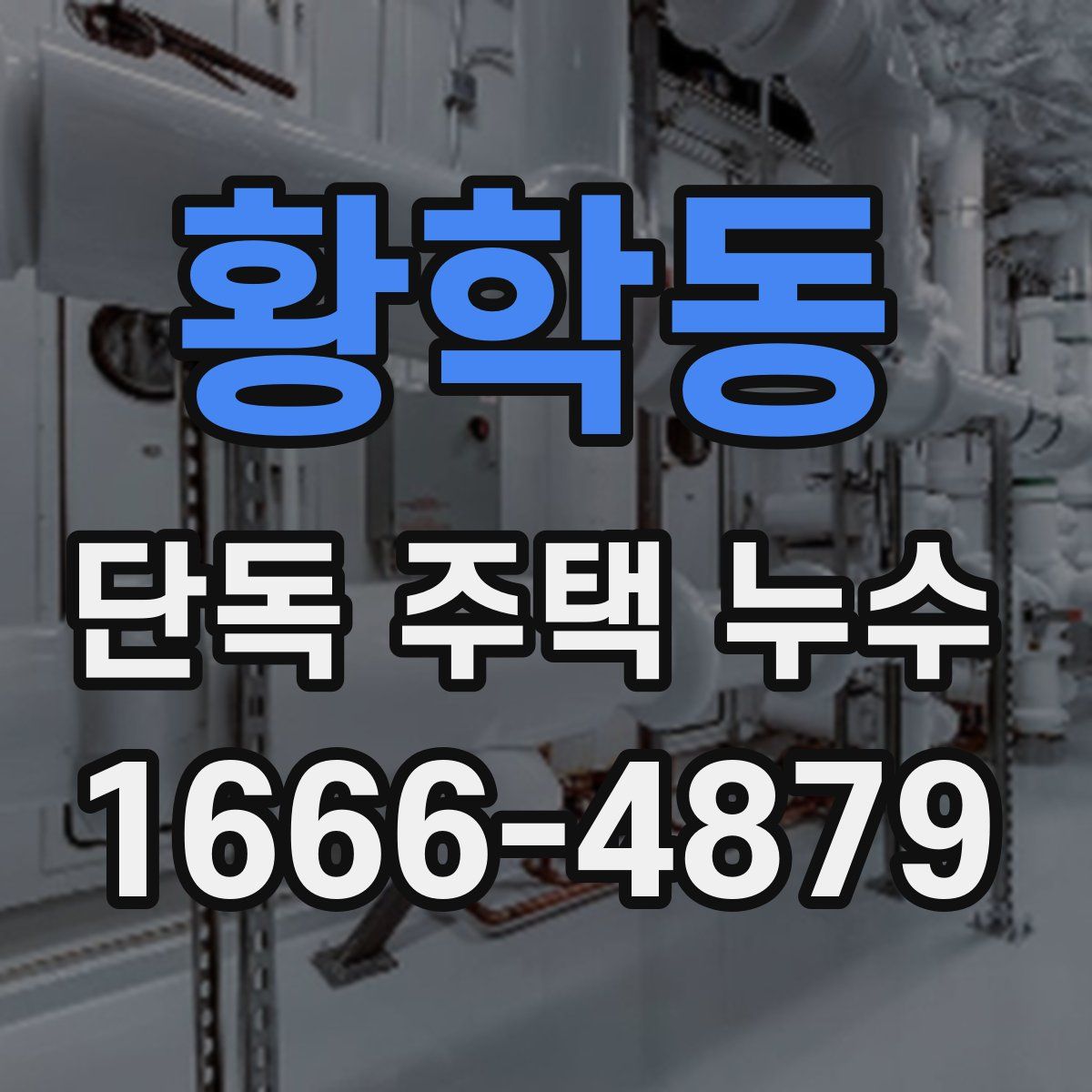 황학동 단독 주택 누수