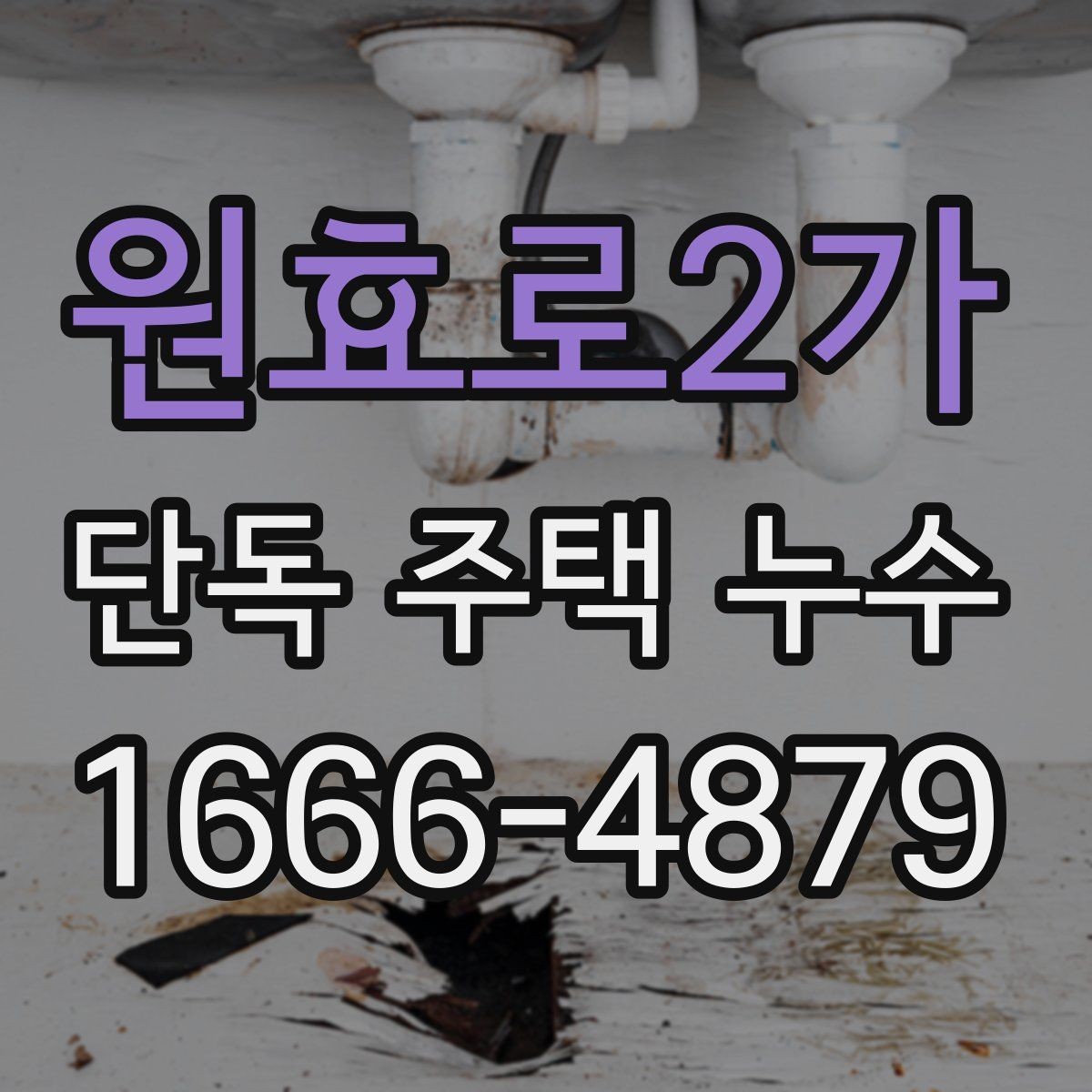 원효로2가 단독 주택 누수 장기 방치를 피해야 하는 이유