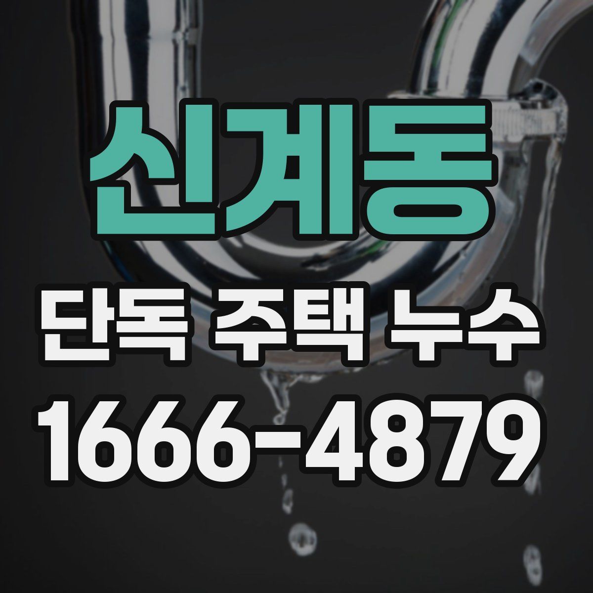 신계동 단독 주택 누수