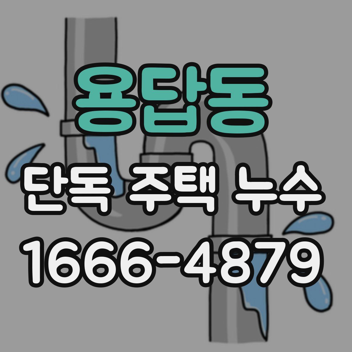 용답동 단독 주택 누수