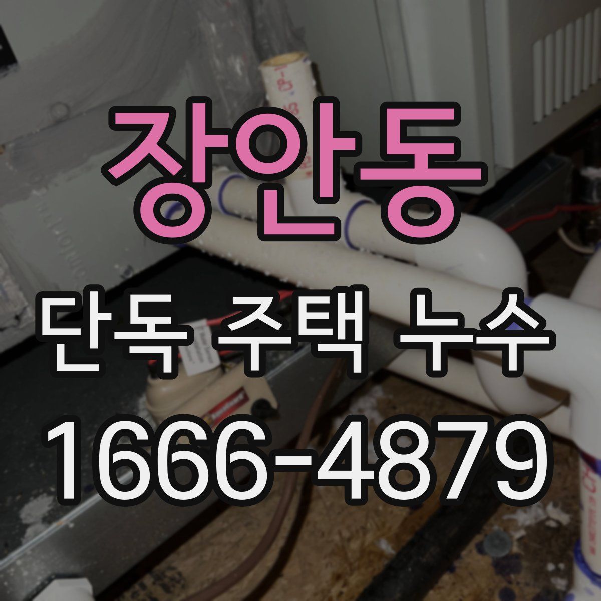 장안동 단독 주택 누수