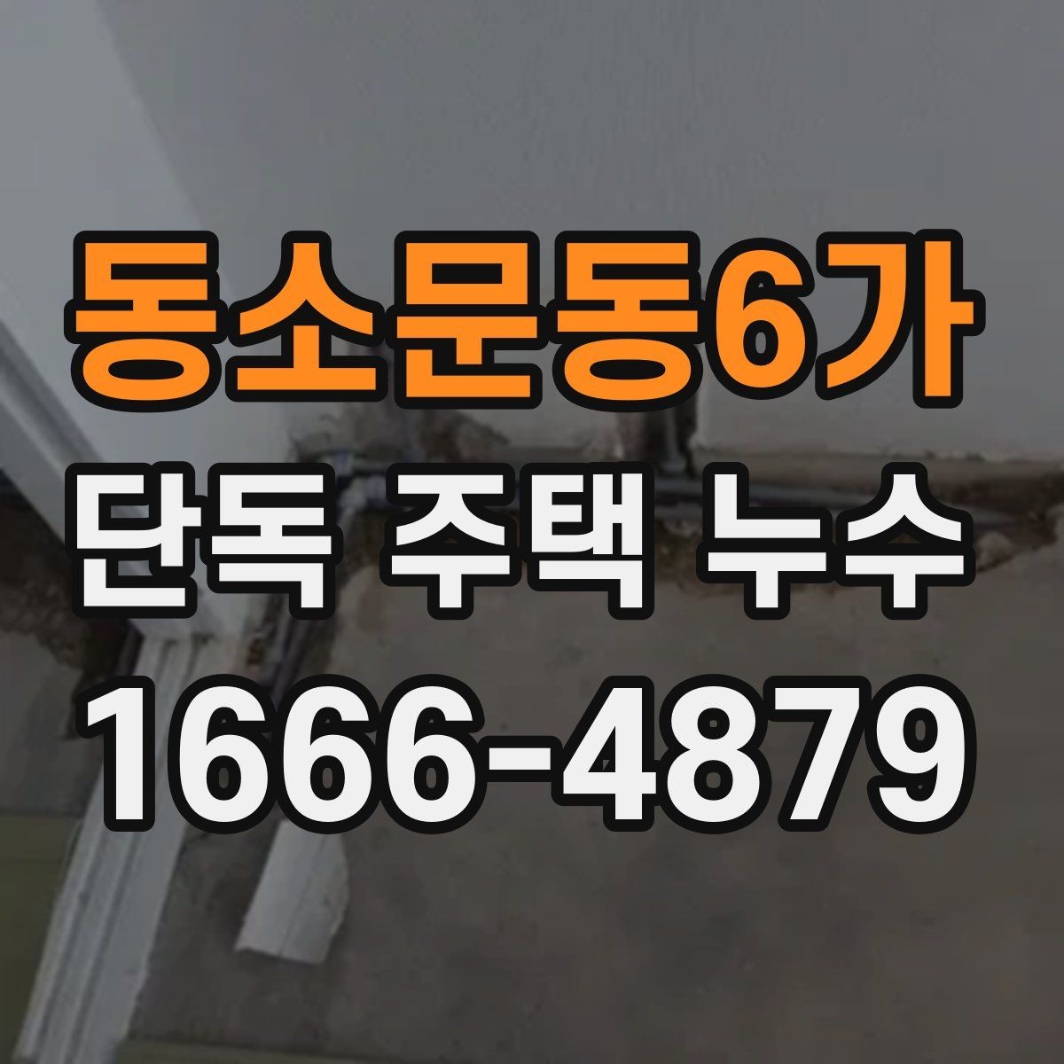 동소문동6가 단독 주택 누수 실내 곰팡이와 함께 확인할 것