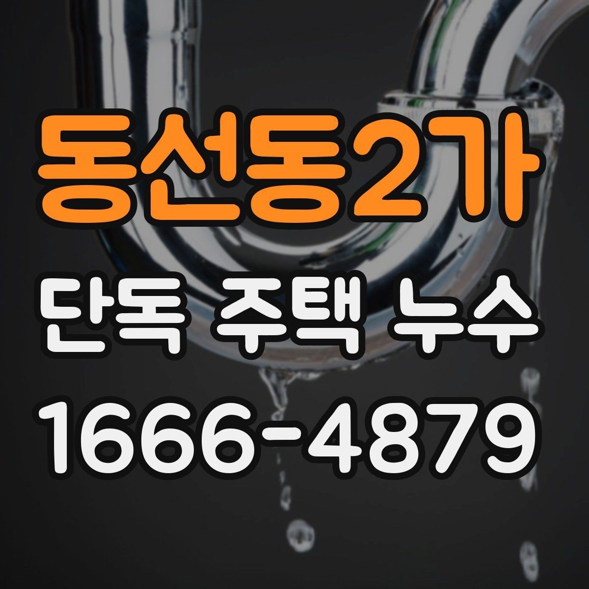 동선동2가 단독 주택 누수 이전 보수 내역이 있는 집의 점검법