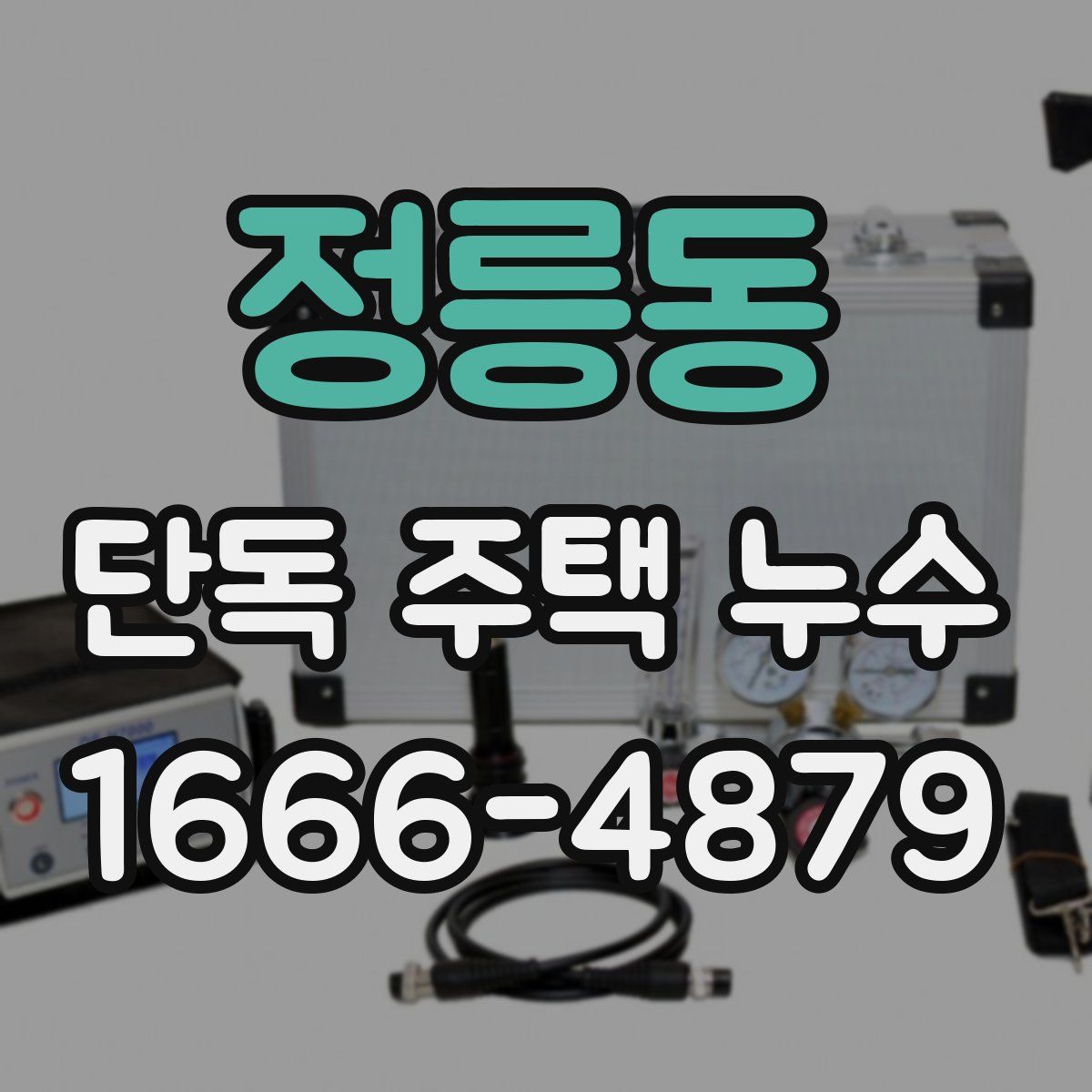 정릉동 단독 주택 누수