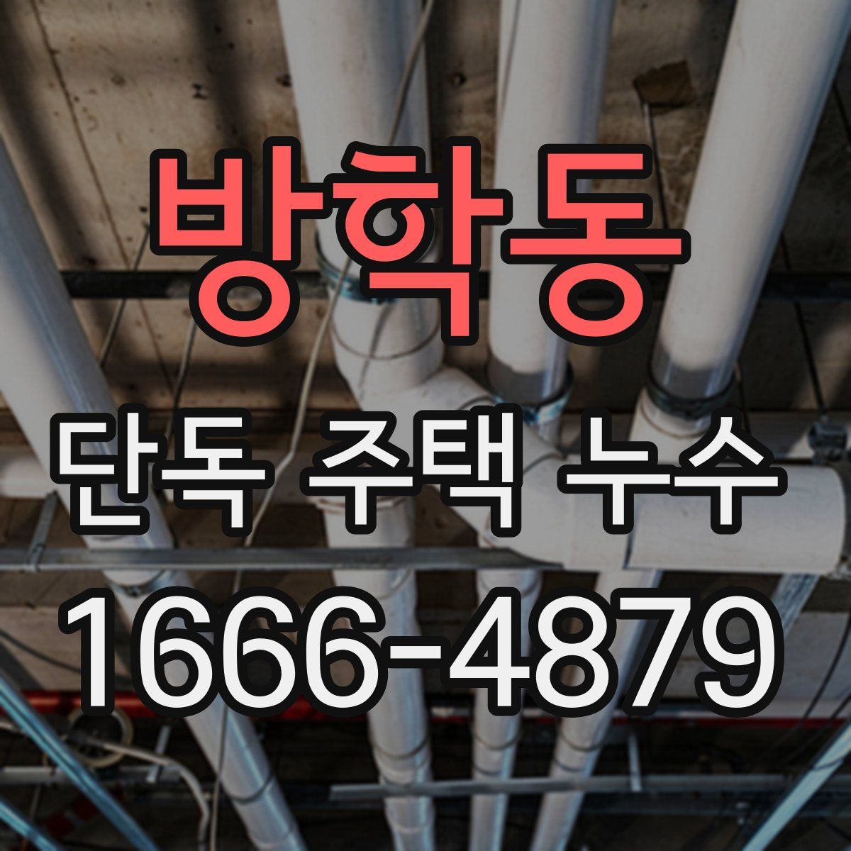 방학동 단독 주택 누수