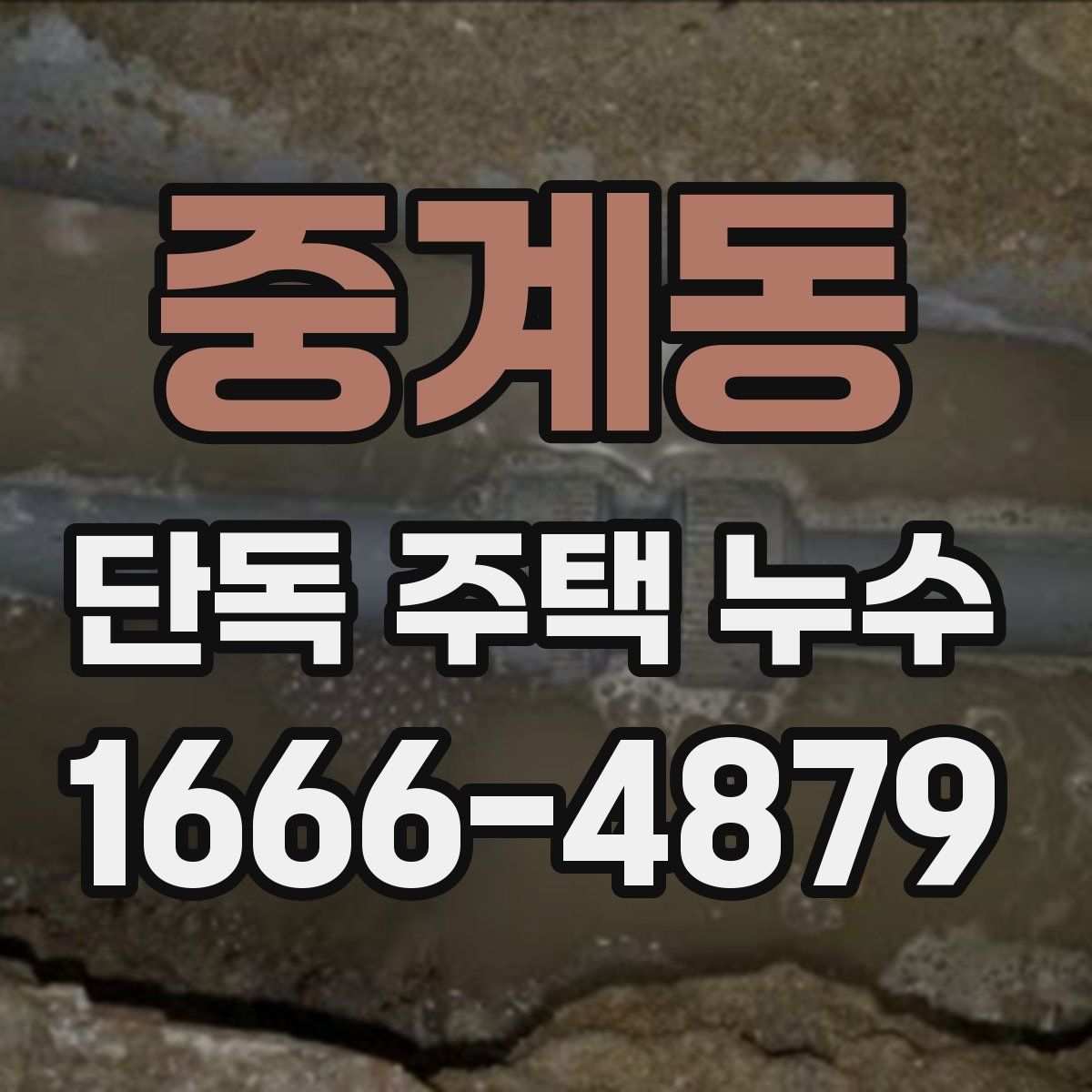중계동 단독 주택 누수