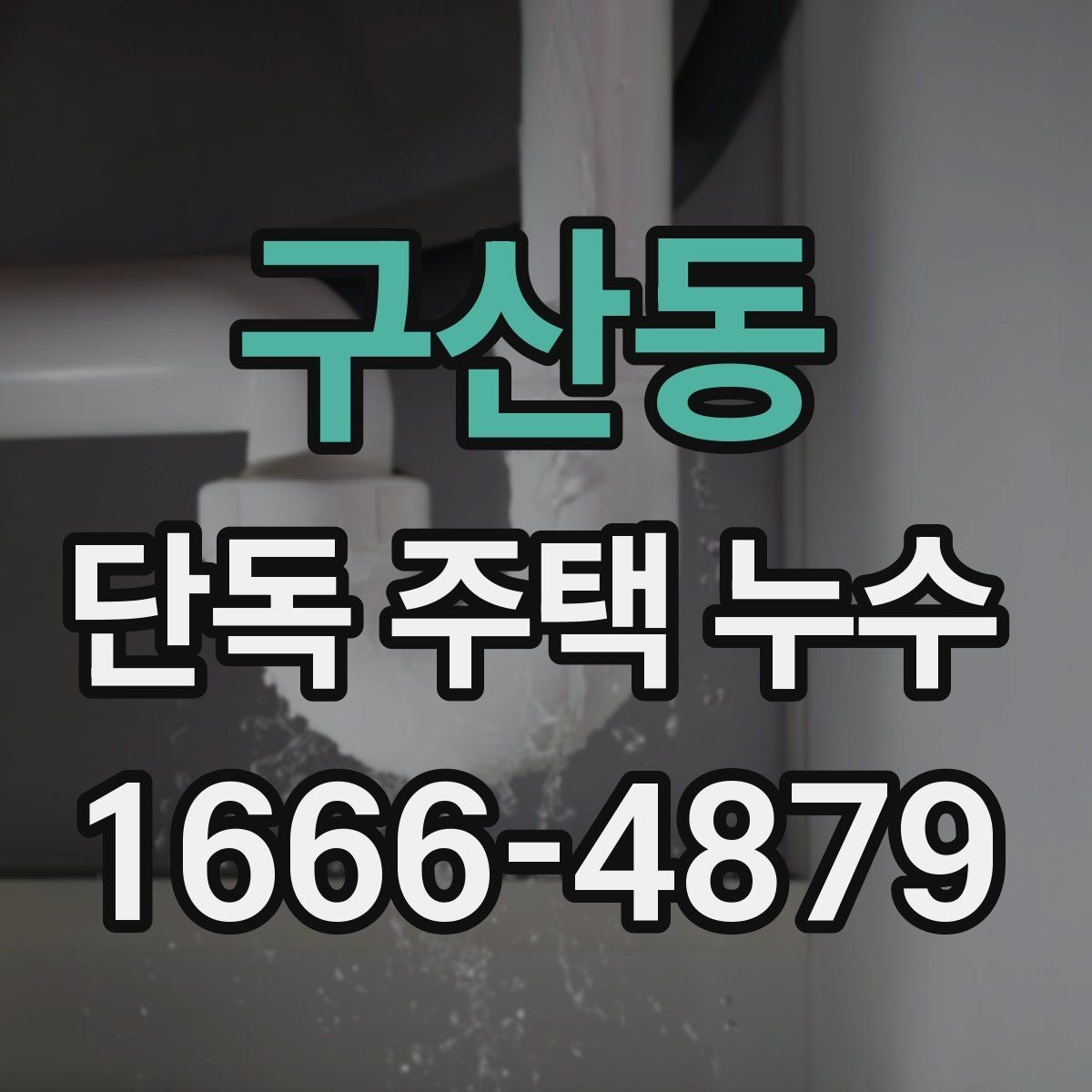 구산동 단독 주택 누수 오래된 집에서 자주 나타나는 지점