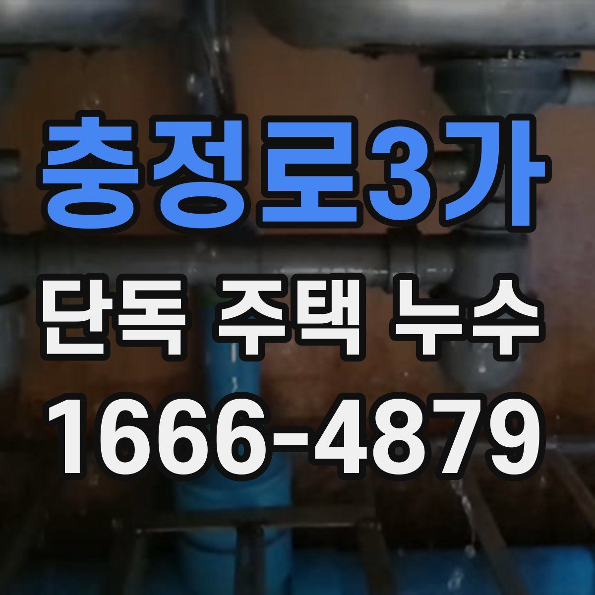 충정로3가 단독 주택 누수