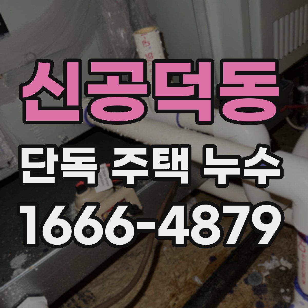 신공덕동 단독 주택 누수