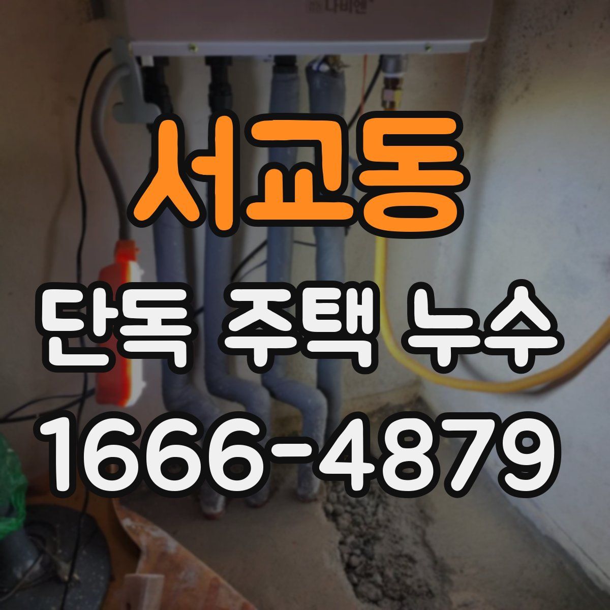 서교동 단독 주택 누수