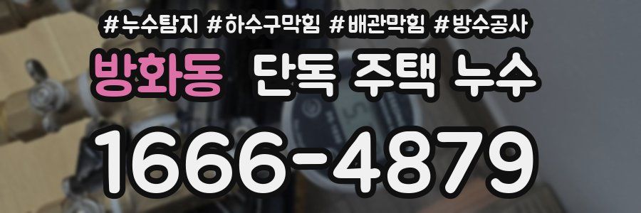 방화동 단독 주택 누수
