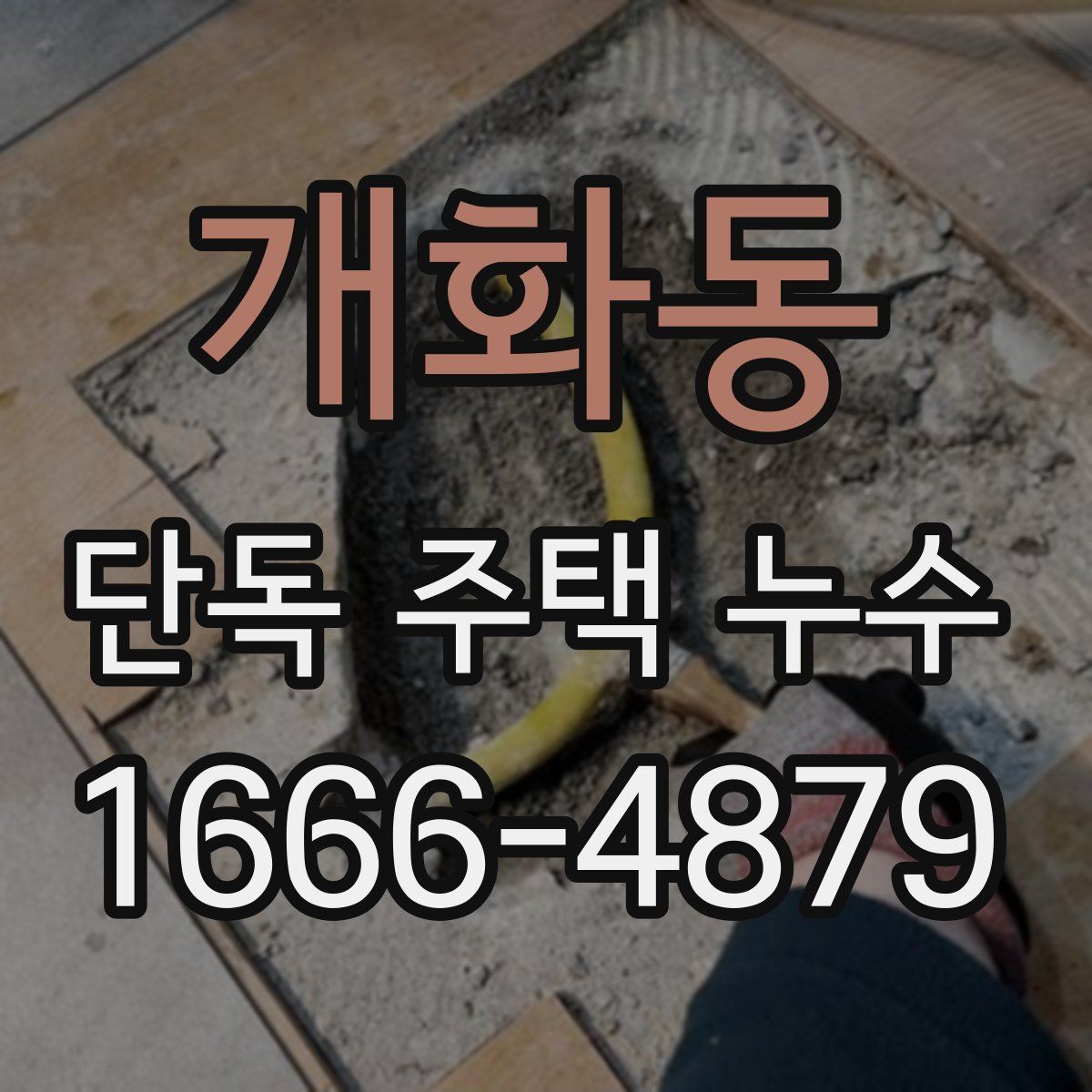 개화동 단독 주택 누수