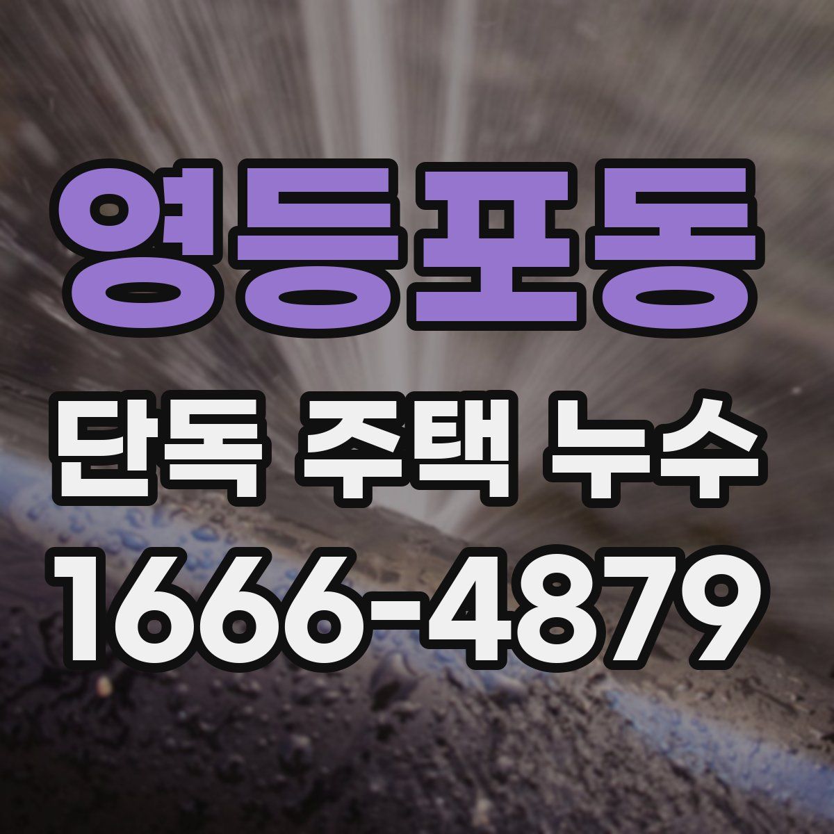 영등포동 단독 주택 누수