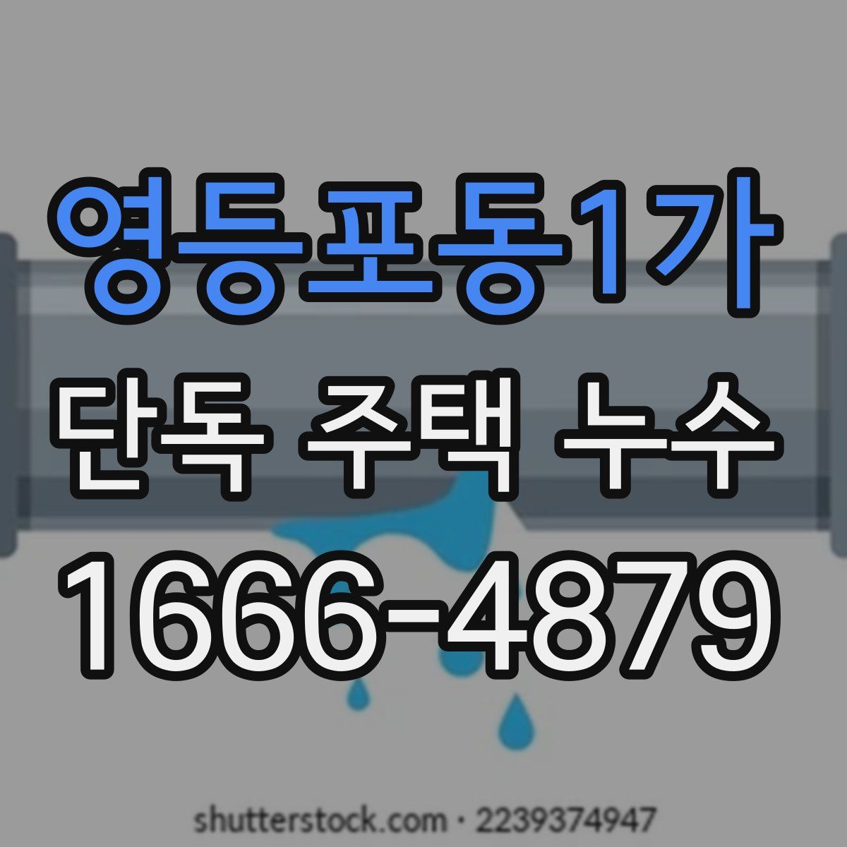 영등포동1가 단독 주택 누수