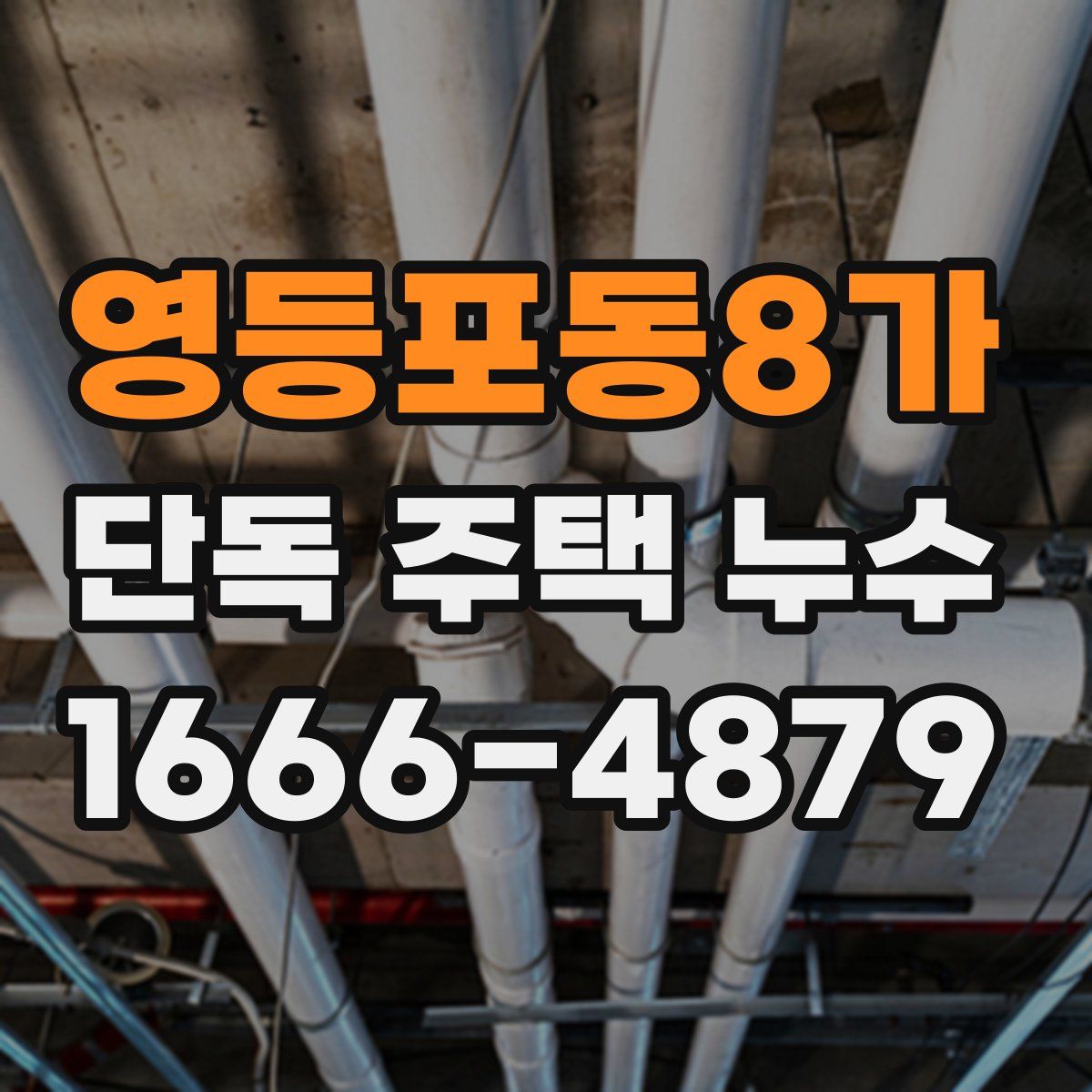 영등포동8가 단독 주택 누수