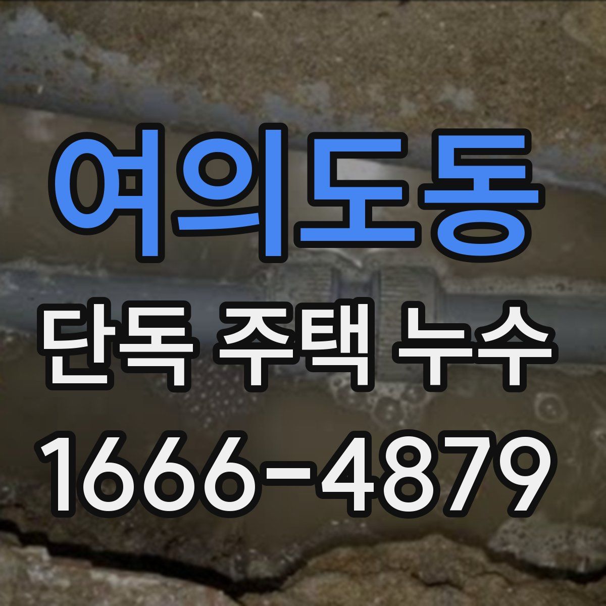여의도동 단독 주택 누수