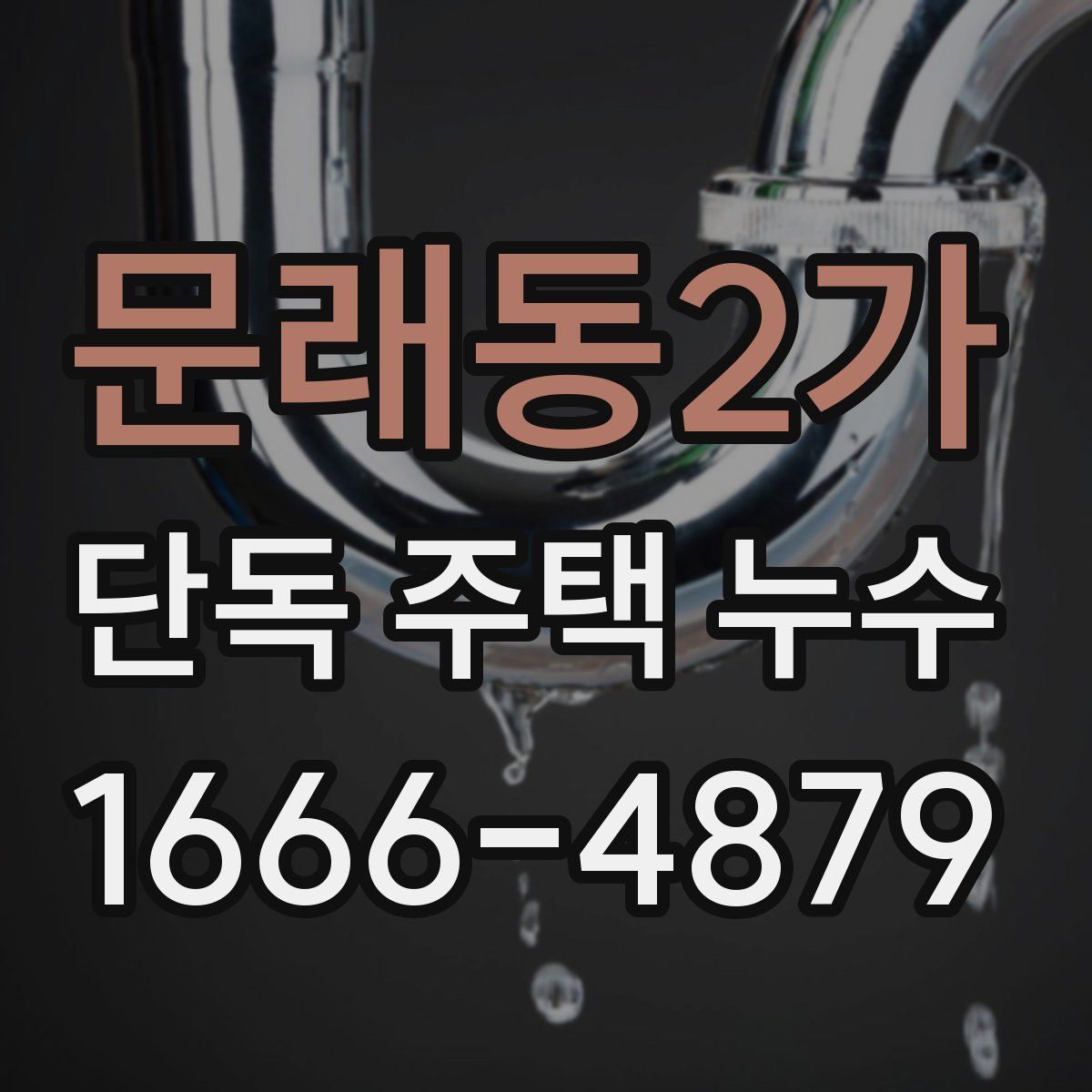 문래동2가 단독 주택 누수