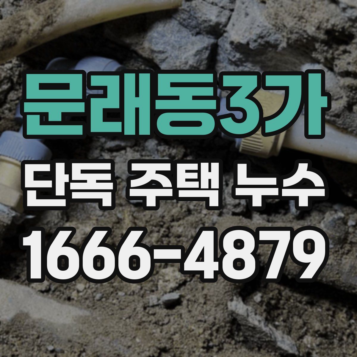 문래동3가 단독 주택 누수