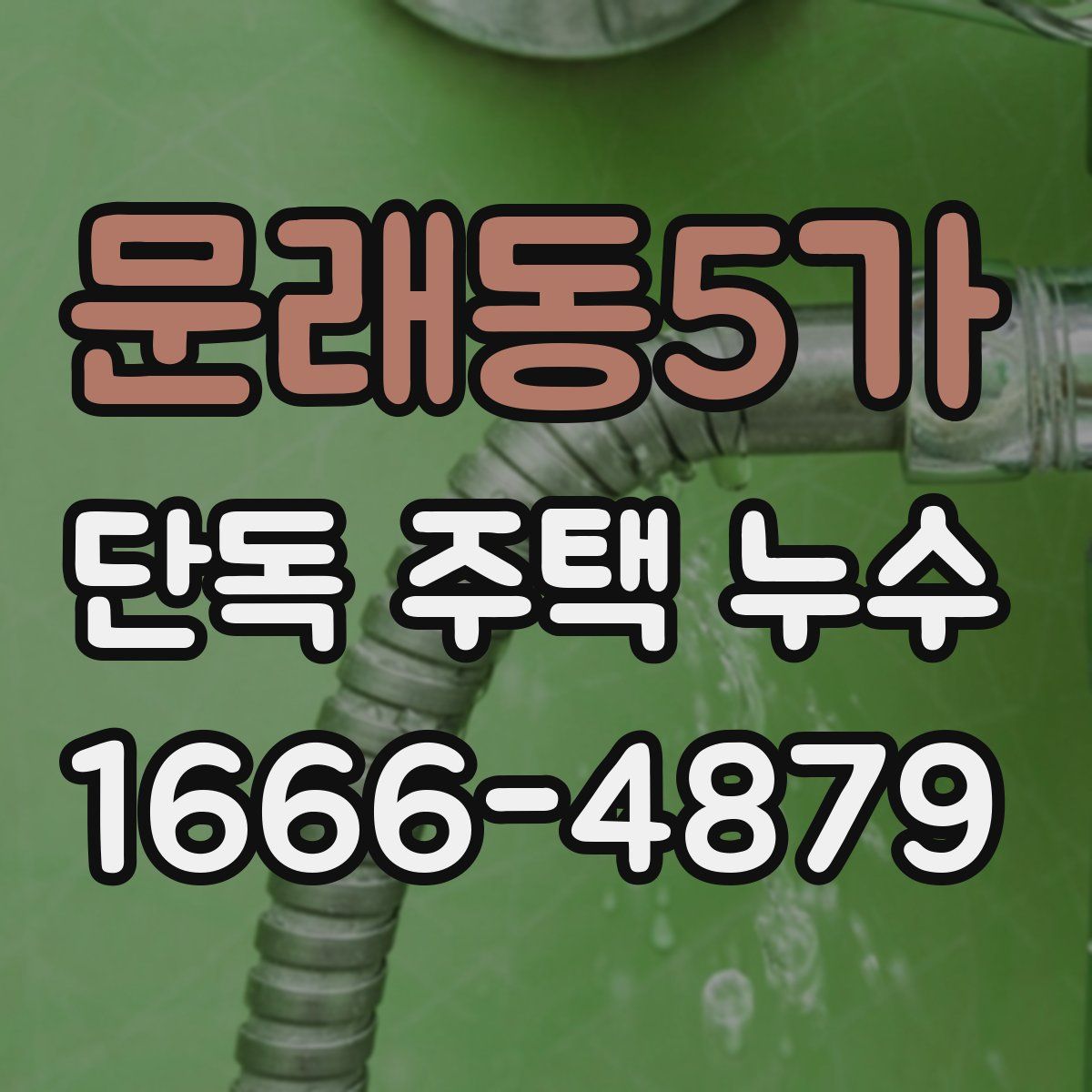 문래동5가 단독 주택 누수