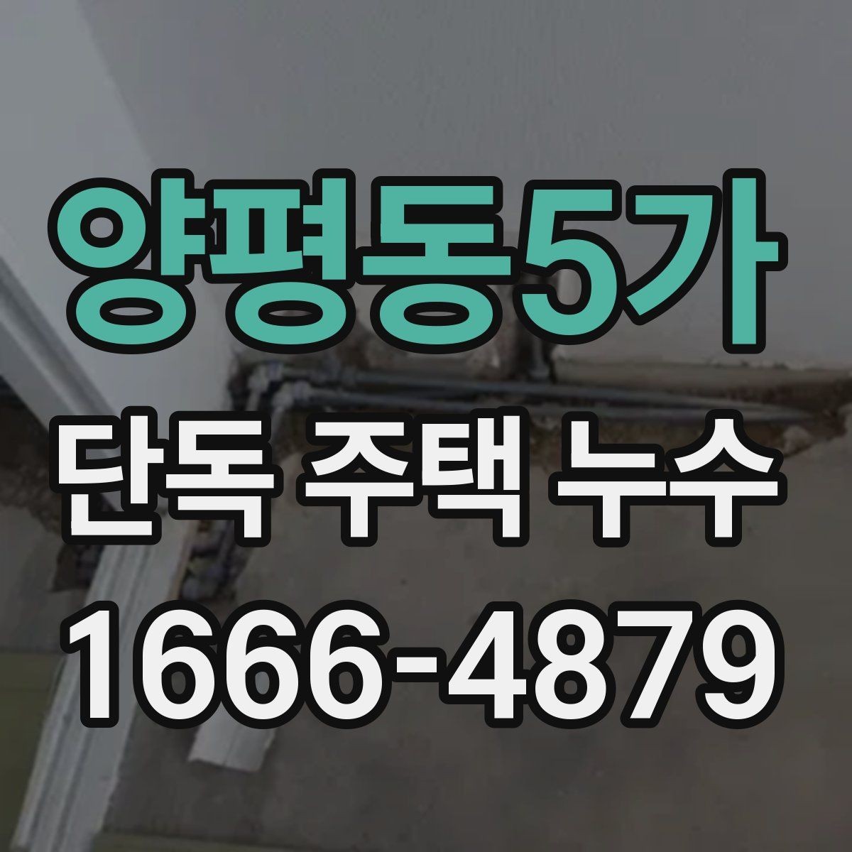 양평동5가 단독 주택 누수 전문가 상담 전에 준비할 내용