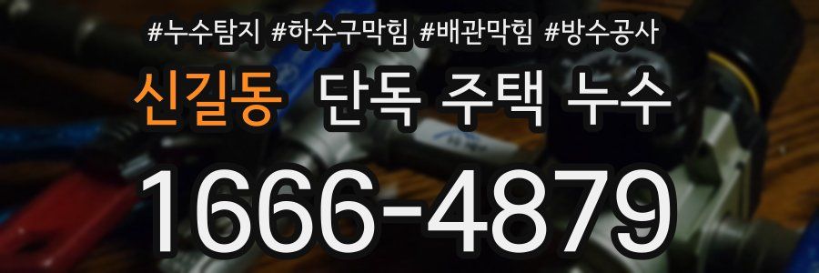 신길동 단독 주택 누수