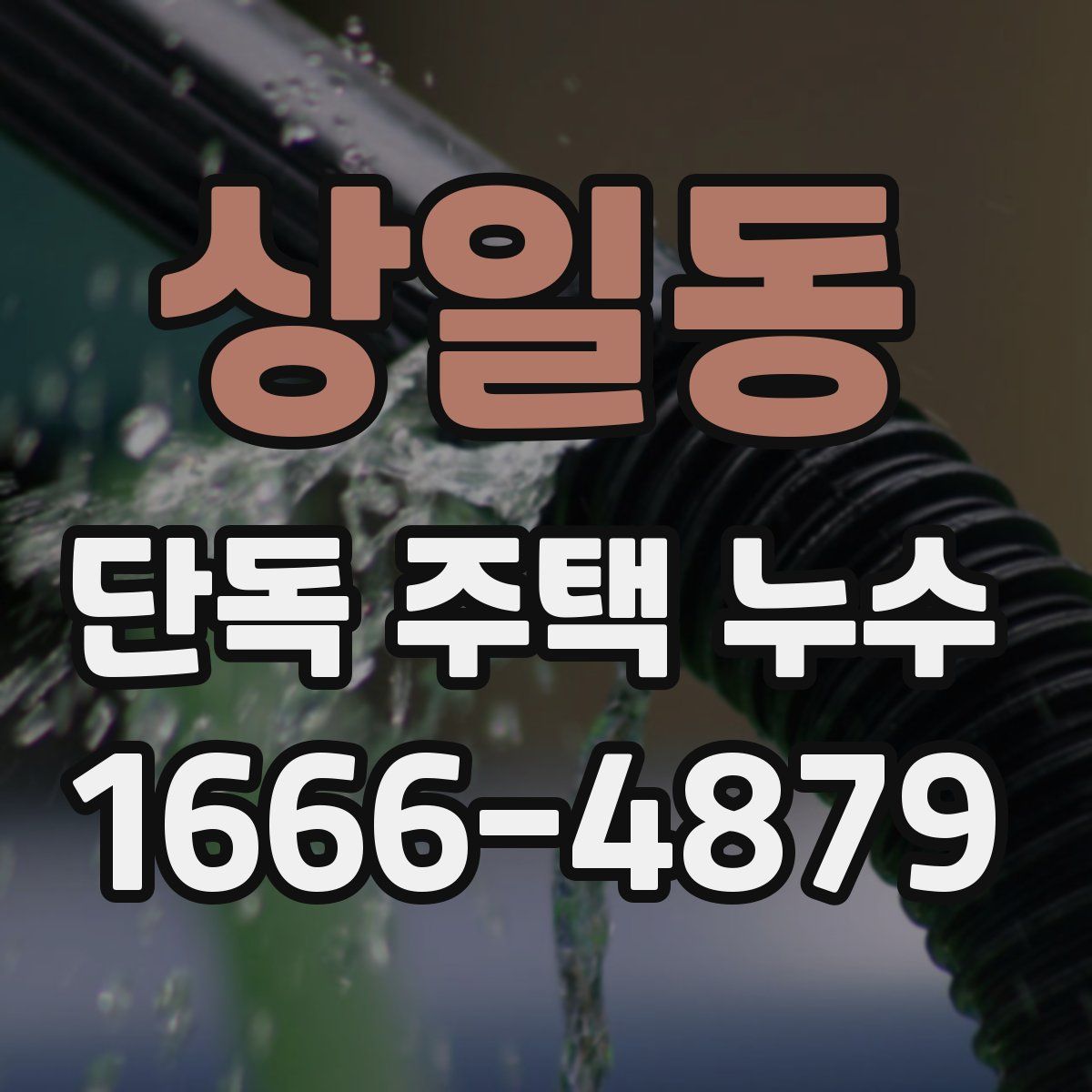 상일동 단독 주택 누수